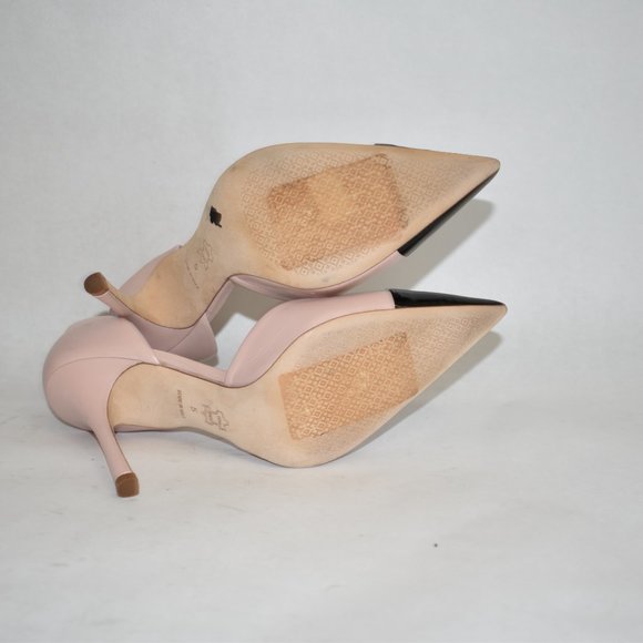 TORY BURCH Penelope d'Orsay Leather Pump 5 (SE28) - Picture 7 of 8